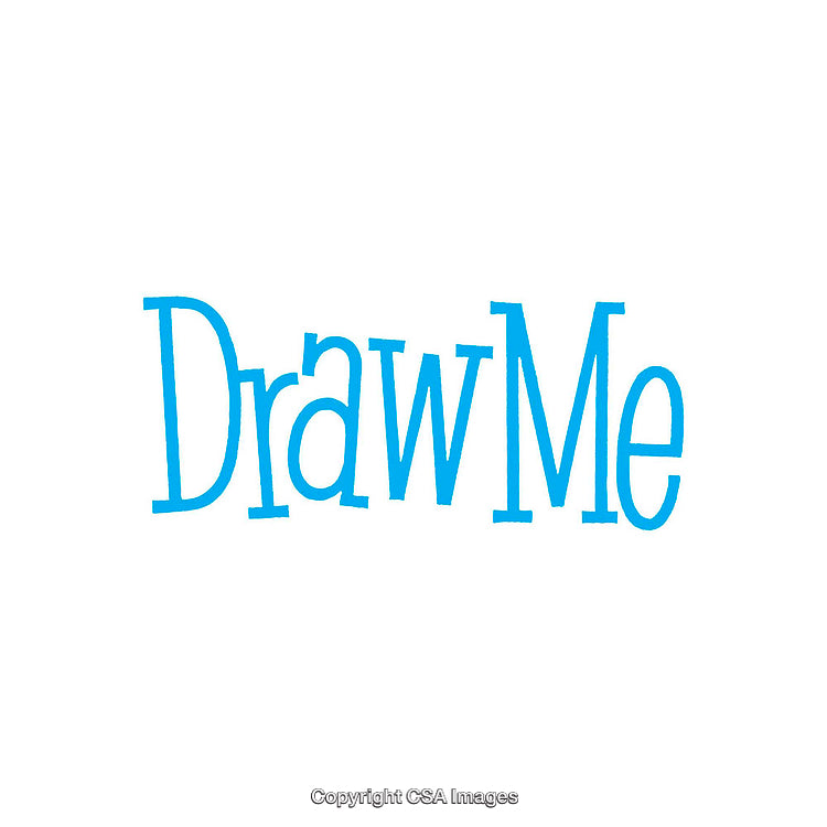 Simple Blue Text Logo Typography on White Background