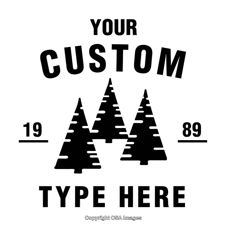 Pine Trees Design Format