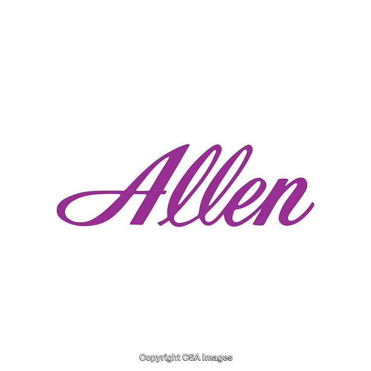 Elegant Purple Cursive Text Design on Clean White Background