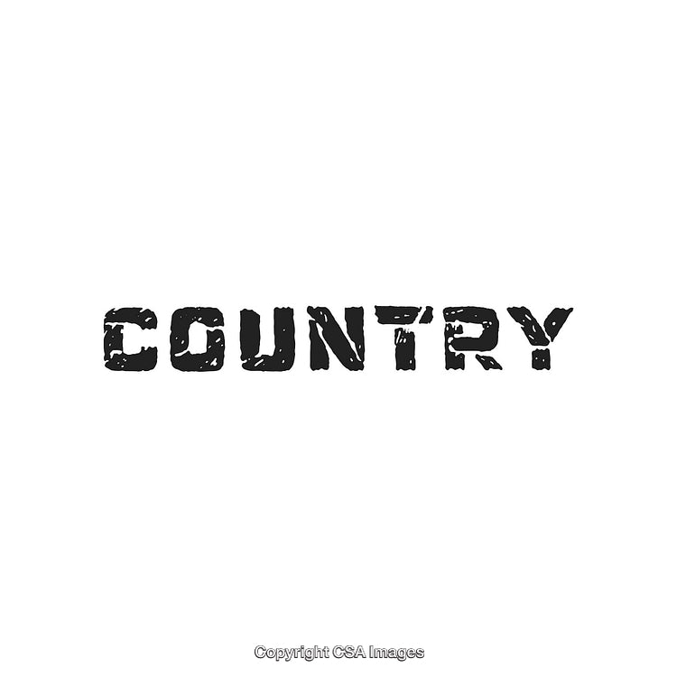 Urban Style Typography Design with Grunge Effect and Country Labeling