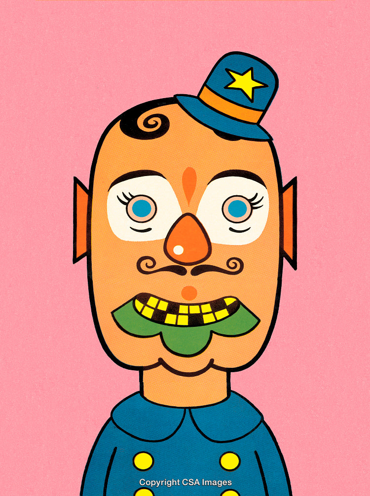 Colorful Cartoon Character Illustration With Unique Features and Bright Design