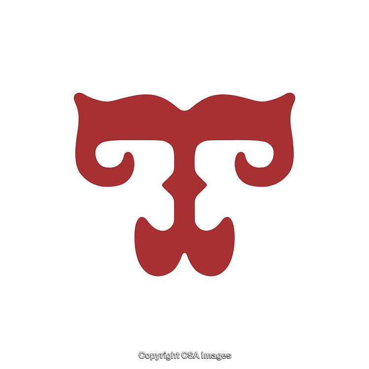 Modern Artistic Interpretation of the Letter T in Bold Design