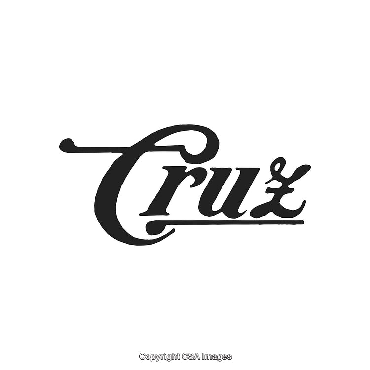 Elegant Handwritten Cruz Logo with Distinctive Calligraphy Style