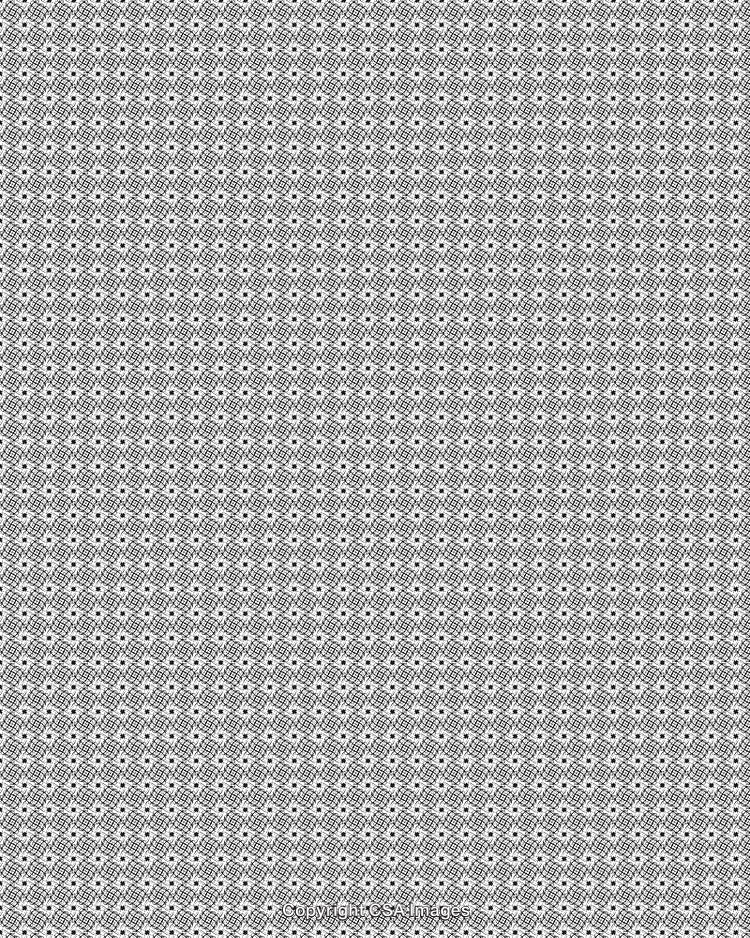Black and White Geometric Seamless Pattern for Background and Design