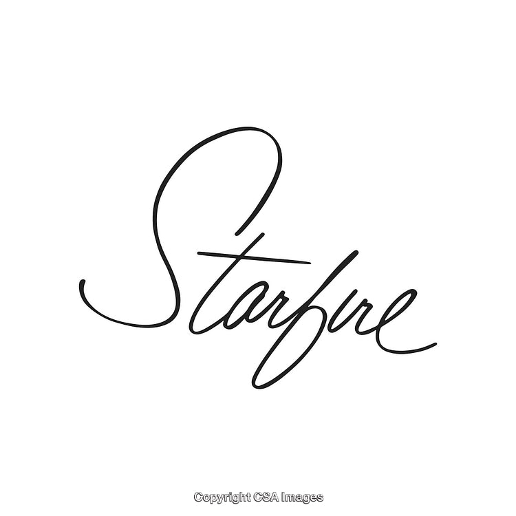 Elegant Handwritten Wordmark Featuring the Text 'Starfire'