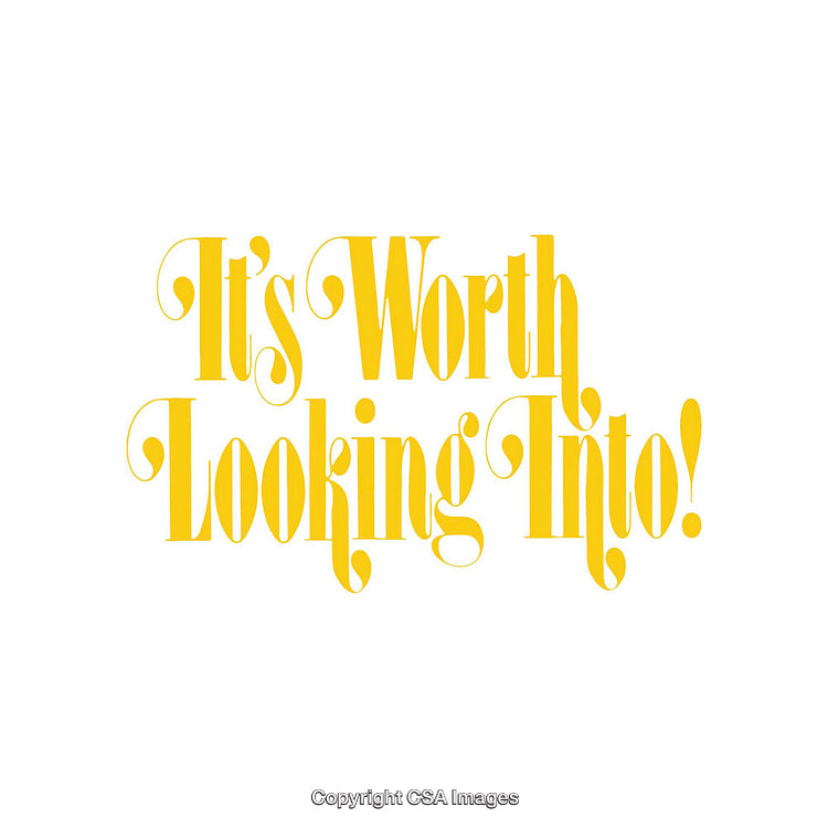 Yellow Decorative Typography Highlighting Exploration Worthwhile Efforts