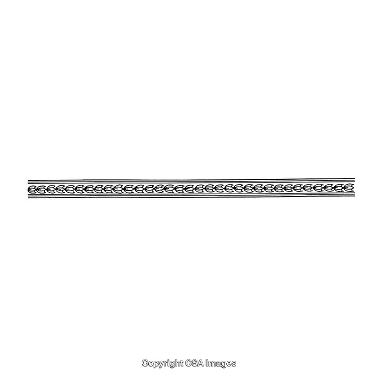 Elegant Black and White Patterned Border Design for Versatile Usage
