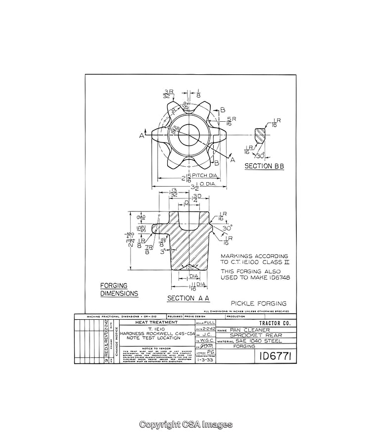 Technical Precision Black and White Mechanical Component Diagram Blueprint
