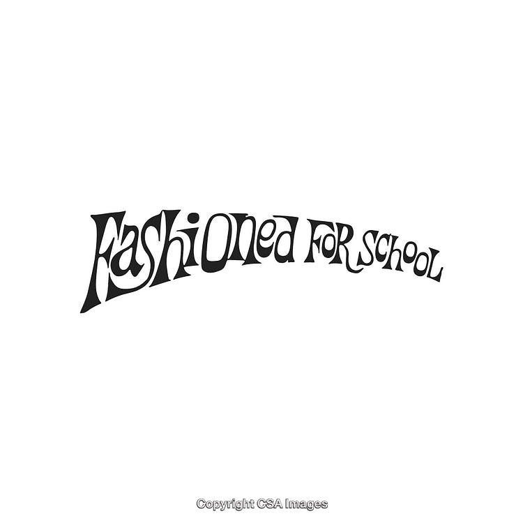Stylized Text Logo Design Featuring Fashioned Theme for Educational Setting