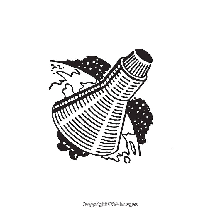 Retro Space Capsule Illustration with Planet and Space Elements