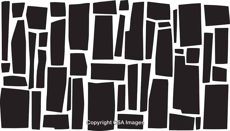 Abstract Black and White Geometric Pattern Background Design