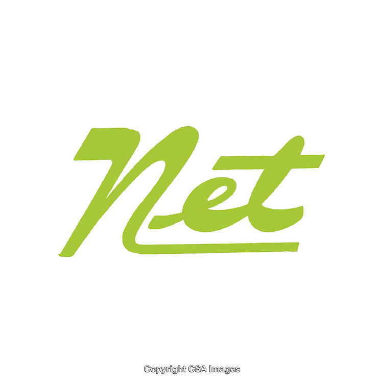 Green Script Typography Display on a White Background