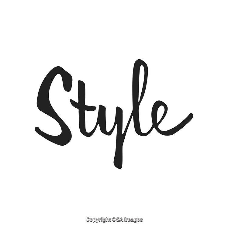 Elegant Handwritten Style Typography with Black Lettering and Minimalistic Design