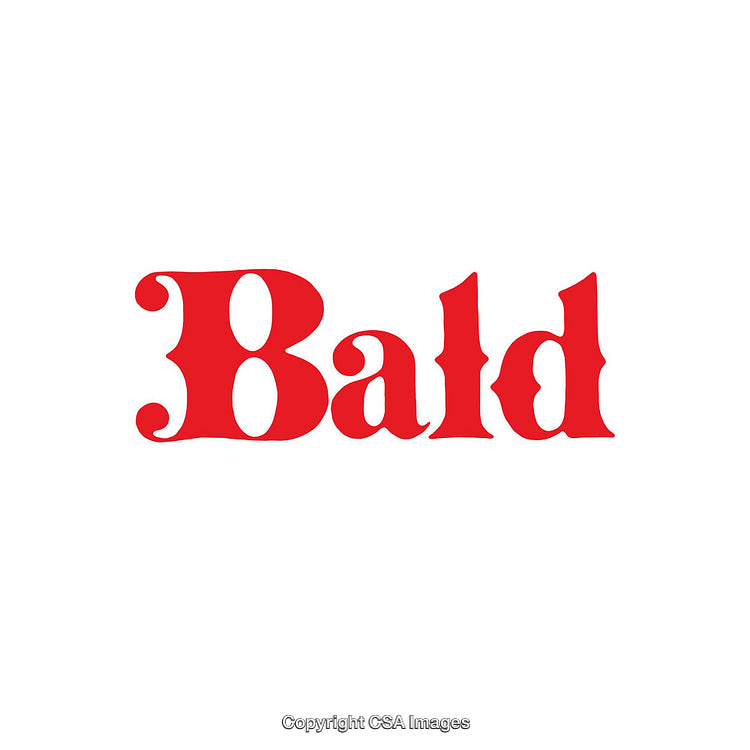 Bold Red Typographic Design Centered on a White Background