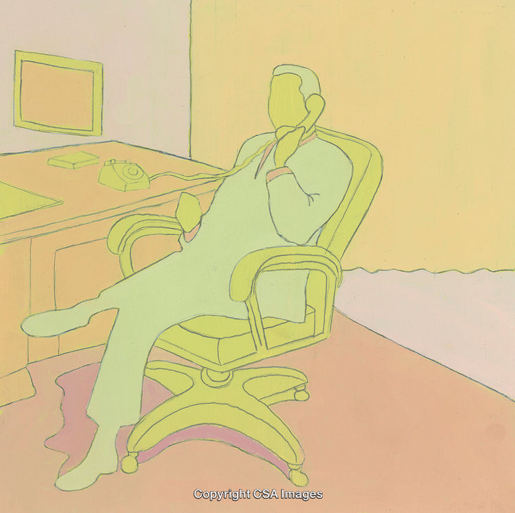 Businessman on the Phone