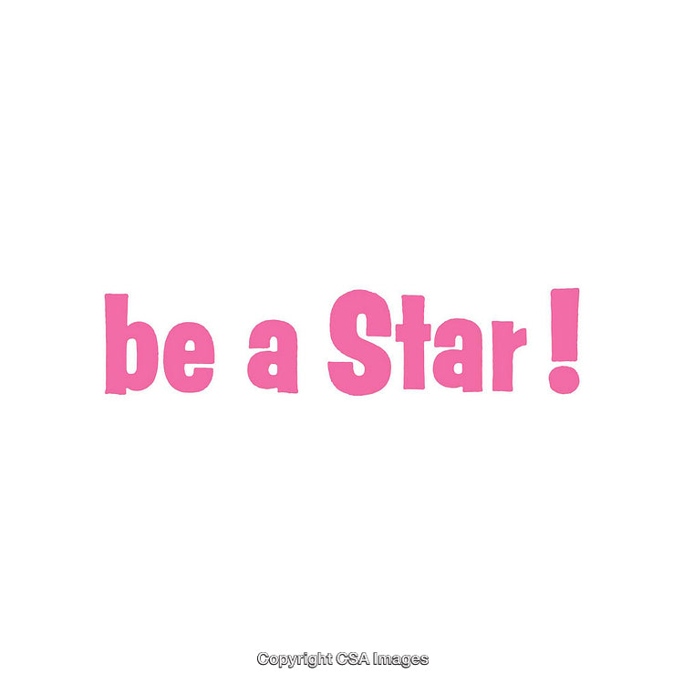Inspirational Pink Text Message on a White Background Poster Design