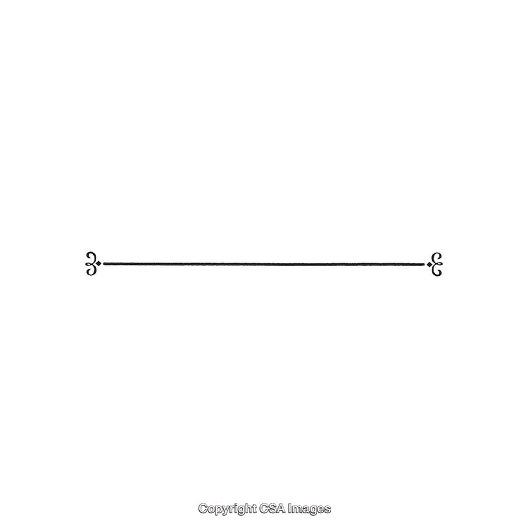 Elegant Floral Decorative Line Ornament Design With Minimalistic Style