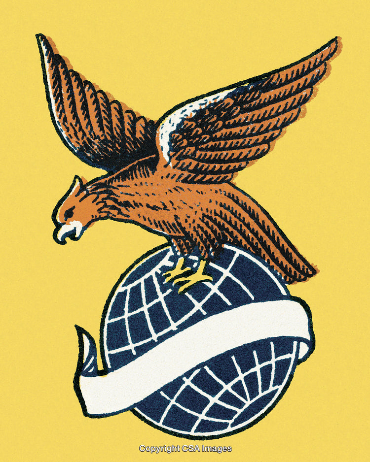 Eagle on a Globe