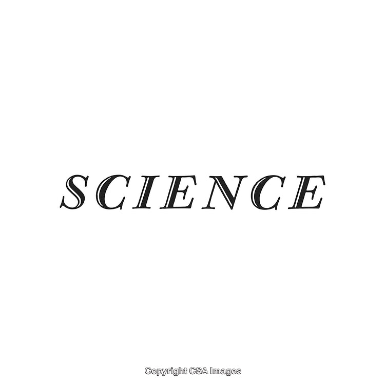 Clean Design Featuring the Word 'Science' in Black Font on White Background