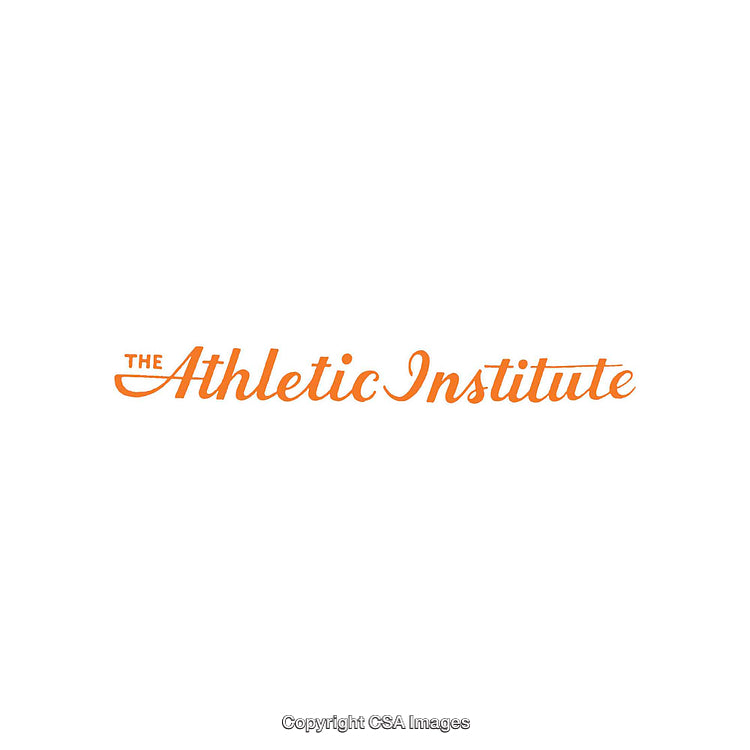 Orange Script Logo of The Athletic Institute on White Background