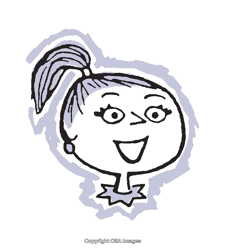 Cheerful Cartoon Character Illustration With Playful and Expressive Style