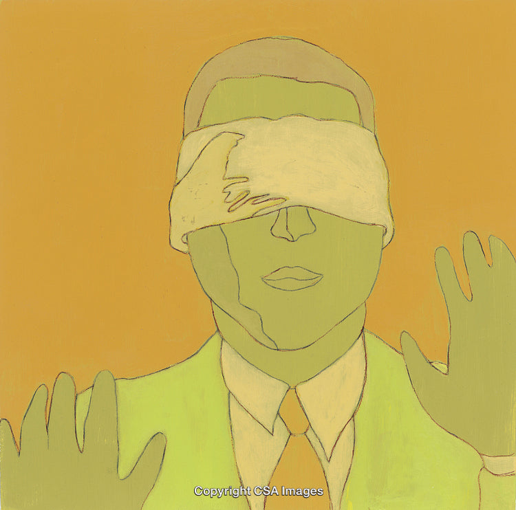 Blindfolded Man