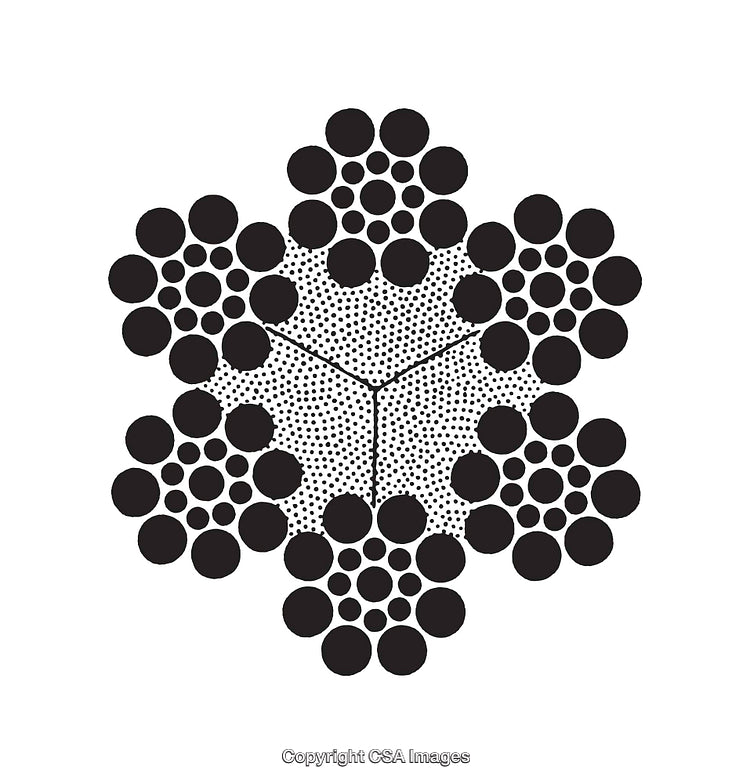 Abstract Black and White Geometric Dot Illustration With Symmetric Pattern