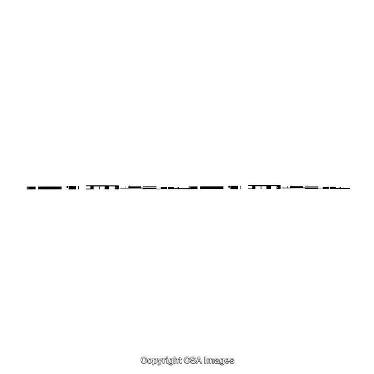 Abstract Black and White Borders with Minimalistic Style