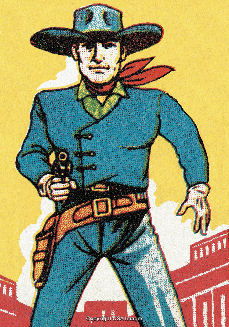 Cowboy with Pistol