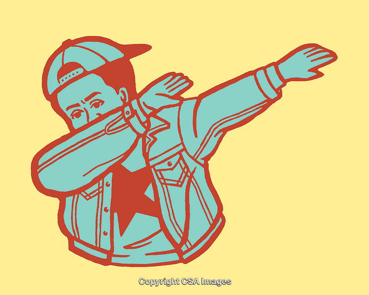 Colorful Line Art of Youth Expressing Style and Energy Through Modern Gesture