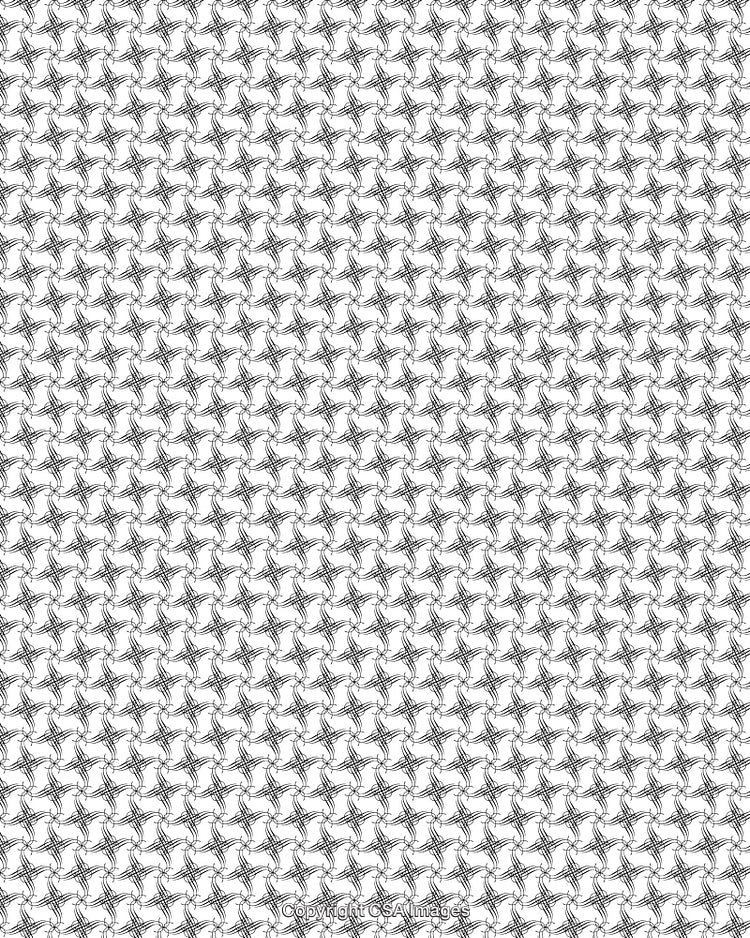 Seamless Black and White Geometric Pattern Design for Modern Backgrounds