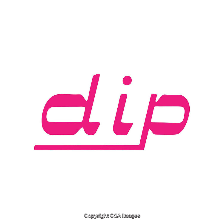 Bold Pink Typography with Minimalist Design on White Background