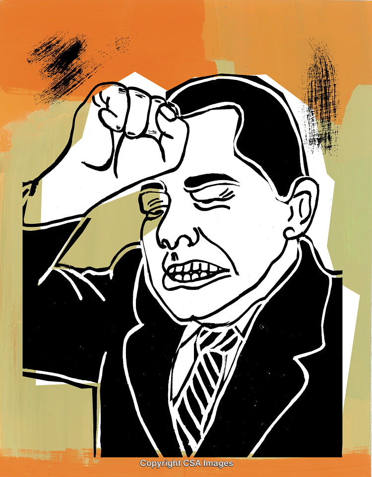 Frustrated Man