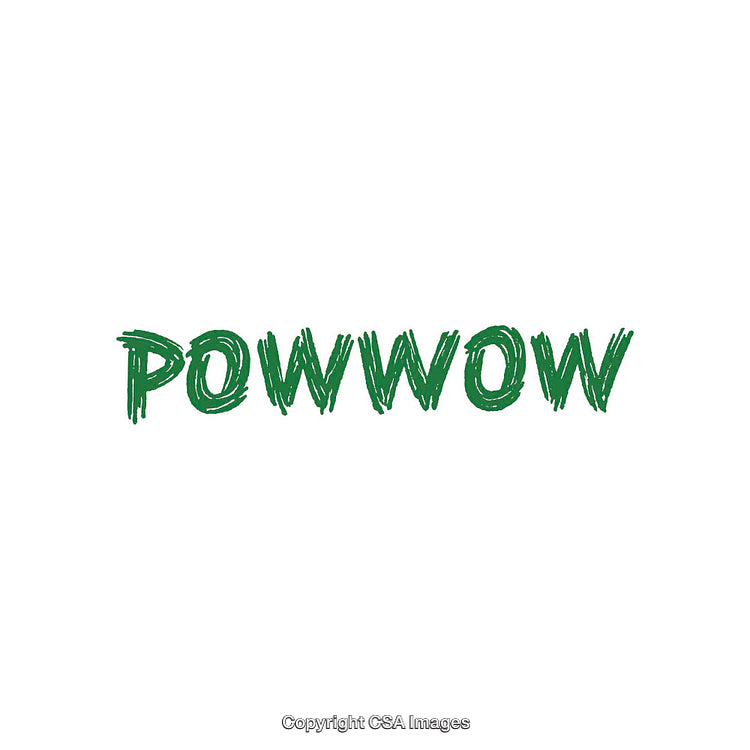 Green Hand-Drawn Text Design with White Background