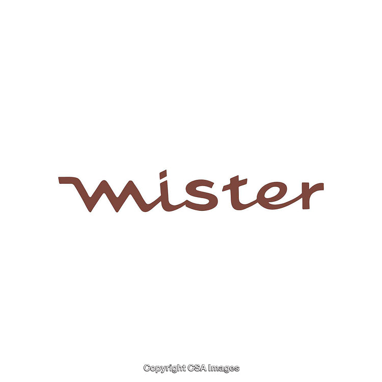Minimalistic Brown Typography Design on a White Background