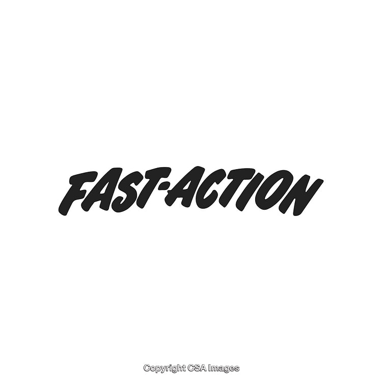 Dynamic Bold Typography Highlighting the Concept of Fast Action and Energy