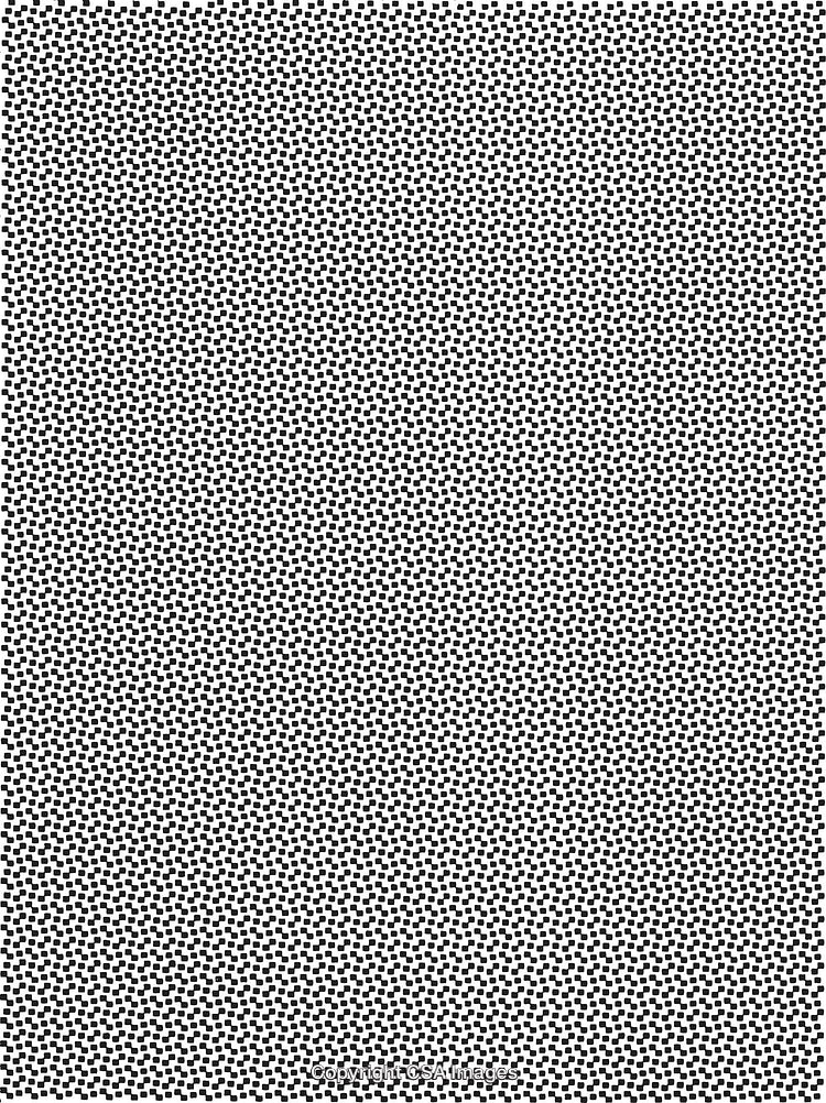 Black And White Geometric Abstract Pattern Grid With Repeating Design