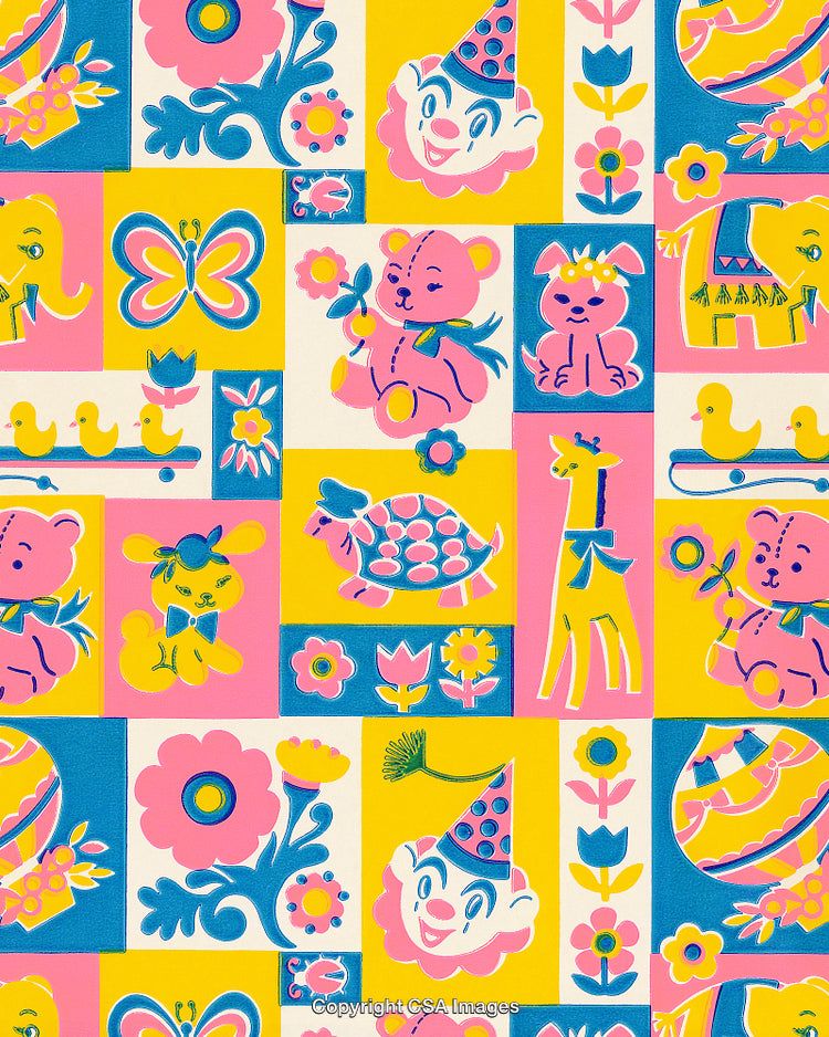 Baby Wrapping Paper