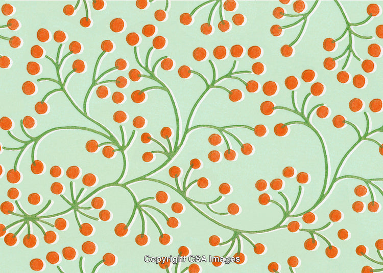 Red Berry Pattern