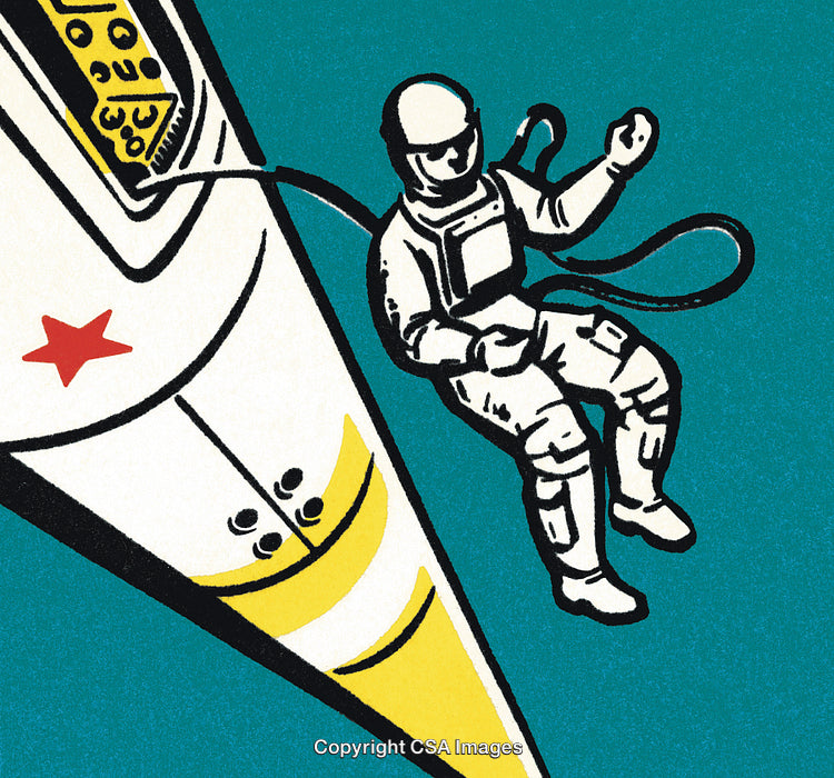 Astronaut in Outer Space