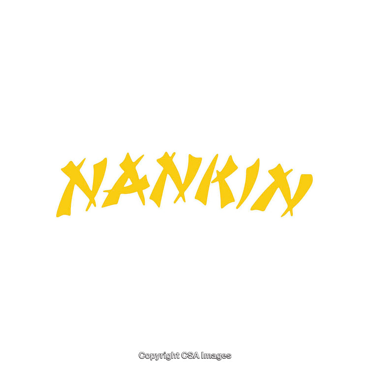 Yellow Artistic Typography on a White Background for Creative Design
