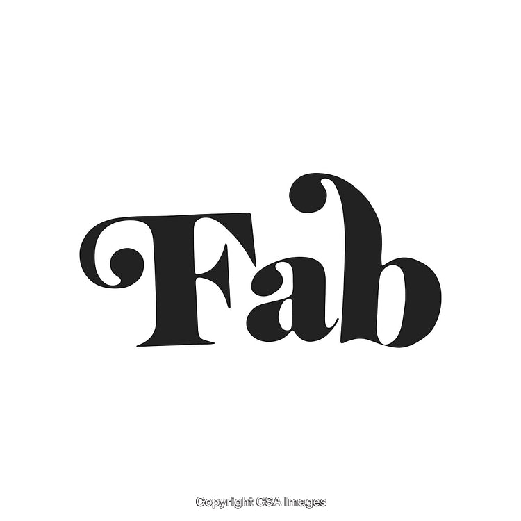 Stylish Typographic Icon Featuring Elegant Bold Letters With a Modern Design
