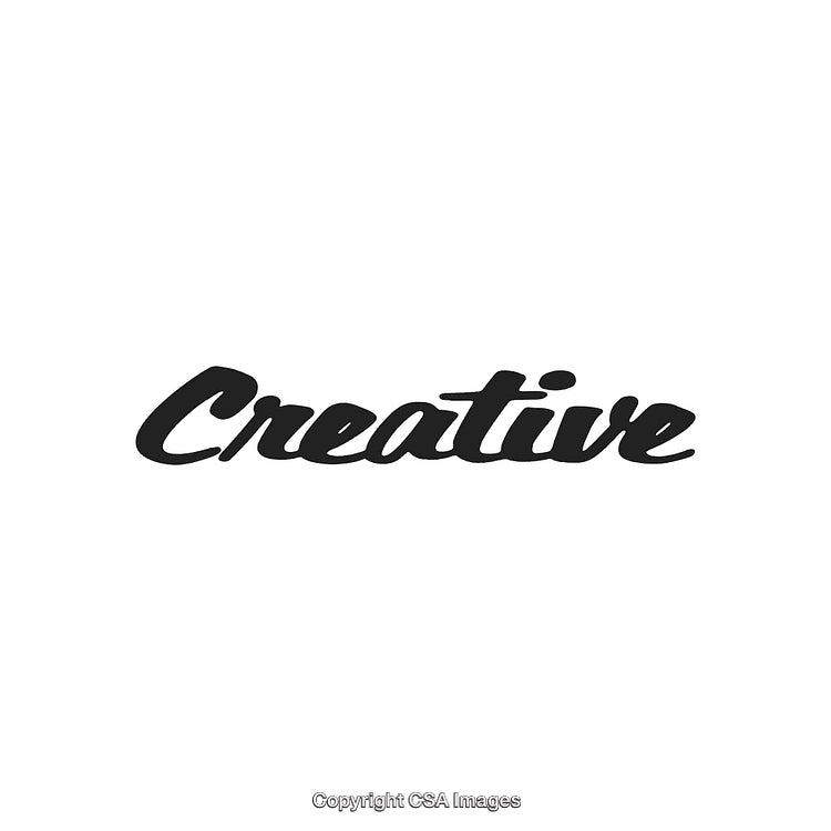 Stylish Calligraphy Logo with Creative Typography on White Background