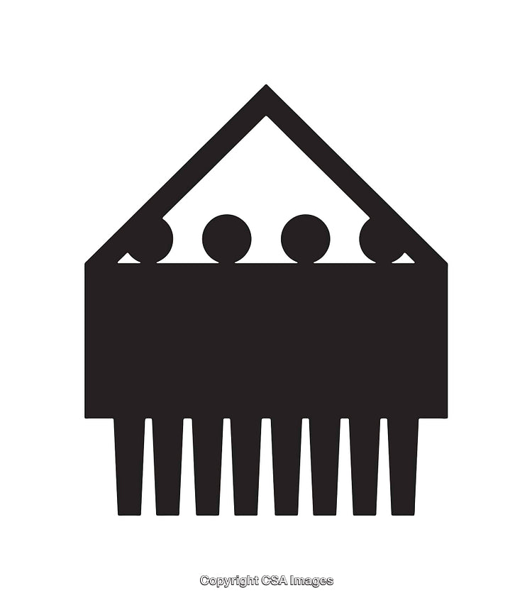 Abstract Symbolic Icon Featuring Geometric Shapes and Conceptual Representation