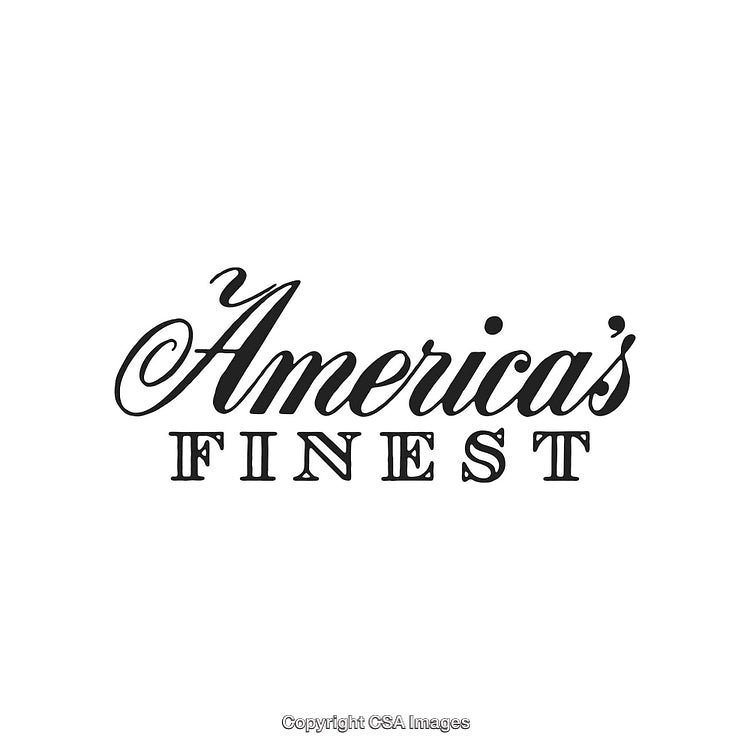 Classic Typography Design Featuring America's Finest in Decorative Script