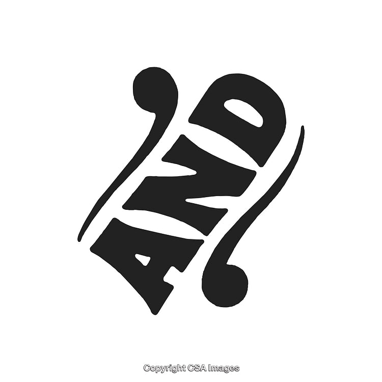 Graphic Artistic Design Featuring Bold Typography With Unique Hand-Drawn Elements