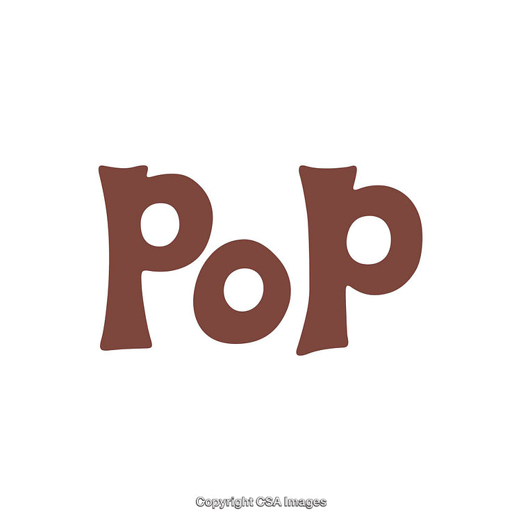 Playful Brown Text Logo with Unique Font on White Background