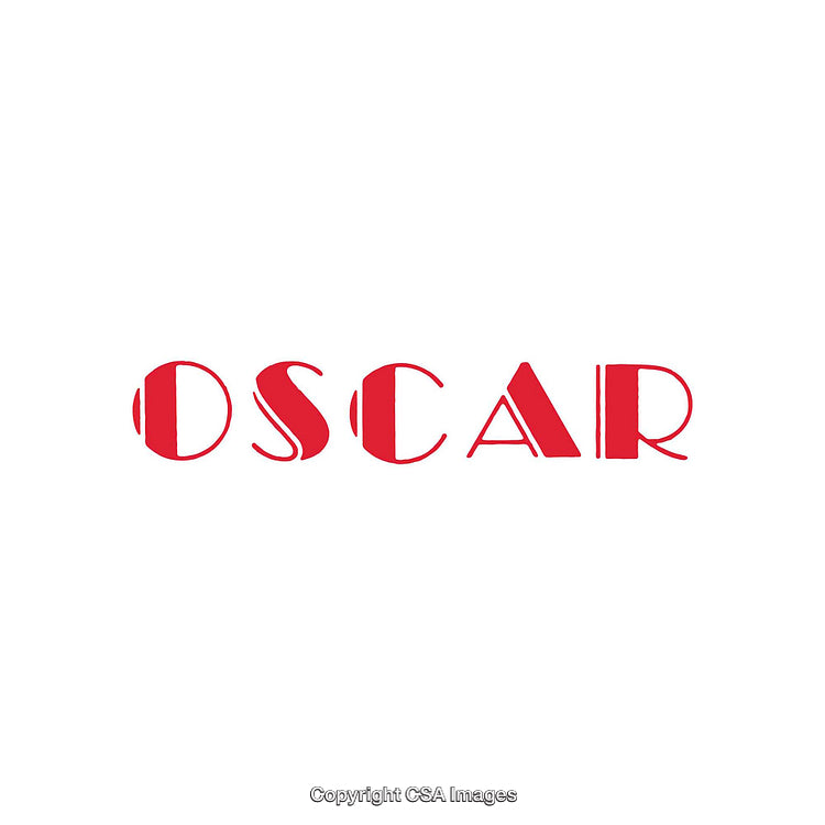 Minimalist Red Typeface Design on White Background