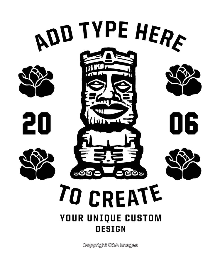 Tiki Statue Design Format