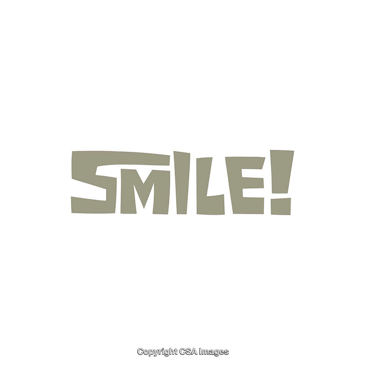 Stylish Minimalist Typography Art Expressing Positivity and Cheerfulness